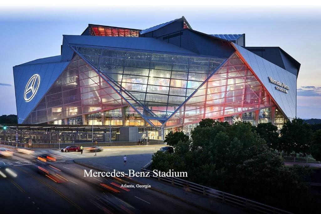 Mbz Stadium*Modern House*King Bed*Wi-Fi*Smart Tv Atlanta Extérieur photo